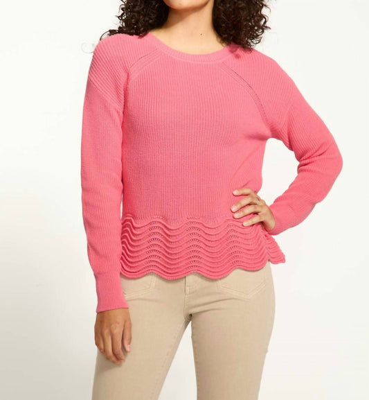 Fdj - Scalloped Hem Sweater
