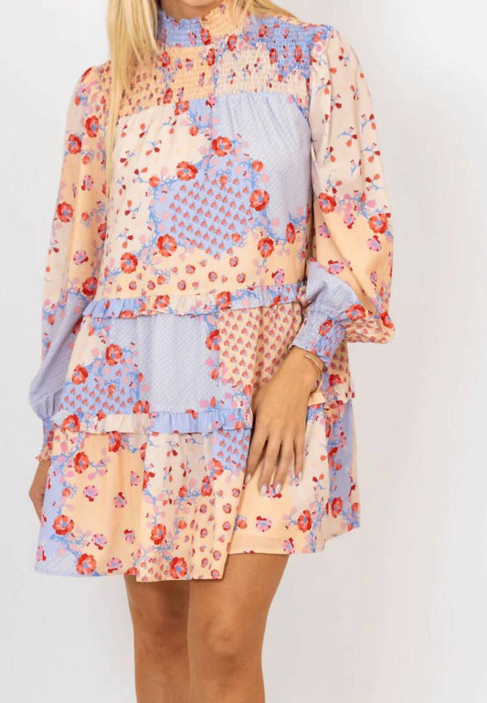 Karlie - SMOCKED TIER DRESS