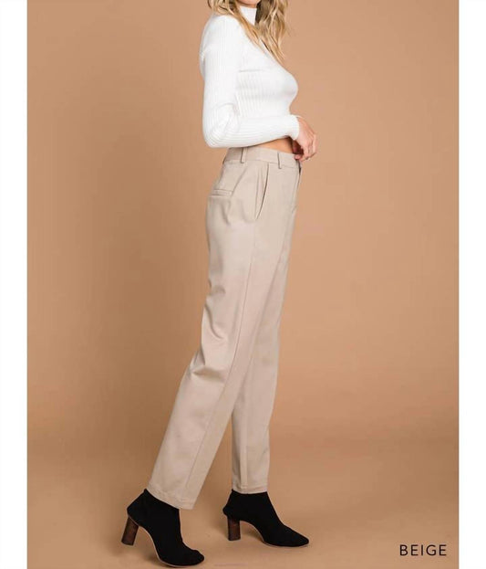 Cotton Bleu - Knit Cropped Pants