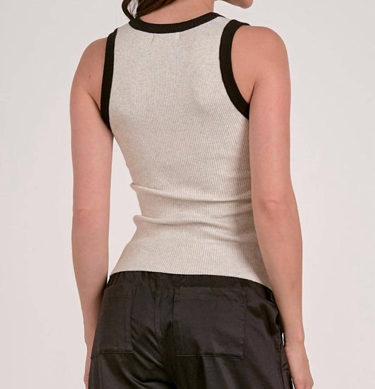 Elan - Erin Scoopneck Tank Top