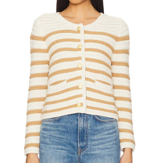Paige - Women's Oberon Crochet Cardigan Sweater