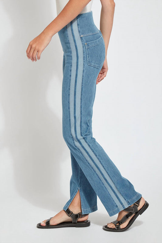 Lysse - Horizon Stripe Baby Boot Denim