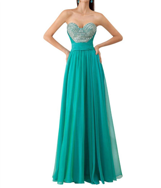 Angela & Alison - Beaded Prom Dress