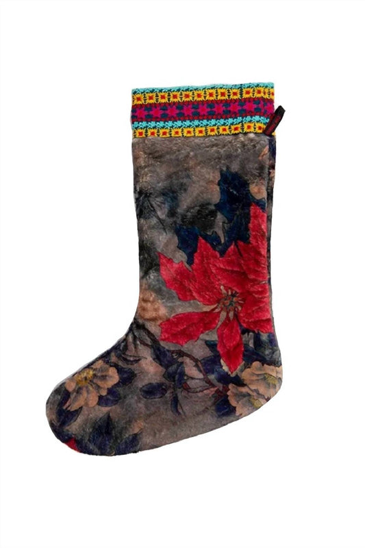 Johnny Was - Claret Holiday Stocking