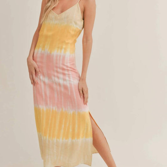 Sadie & Sage - Free Spirit Tie Dye Maxi Dress