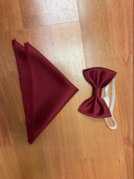 Quiet Luxury - Men's Bow tie and pocket piece