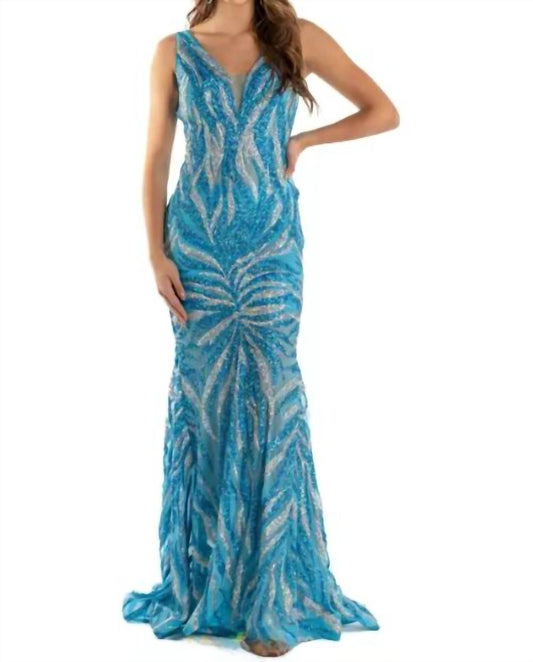 Jovani - Long Sequin Gown