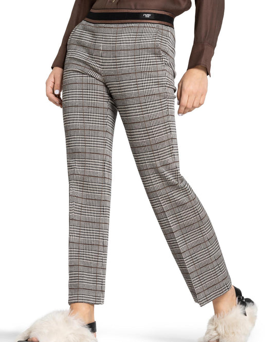 Cambio - Francoise Check Crop Pant