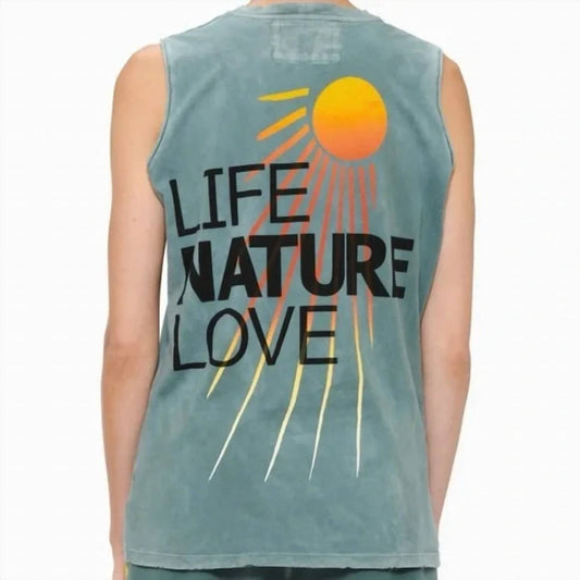 Freecity - Sun Cutoff Tank Top