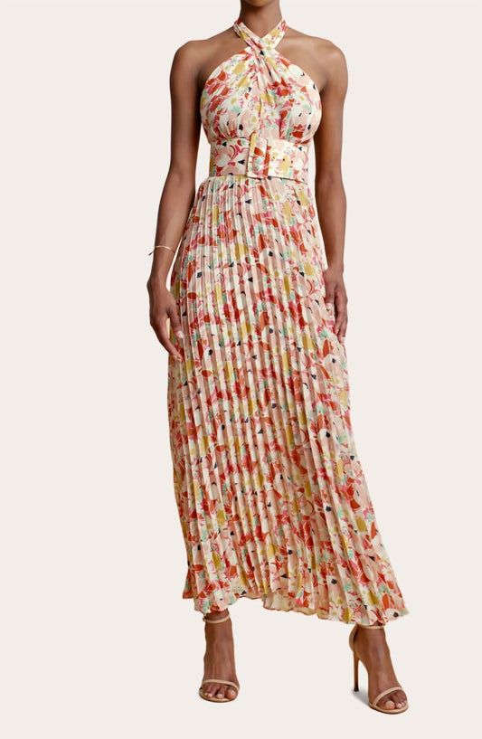 Bytimo - Plissè Halterneck Dress