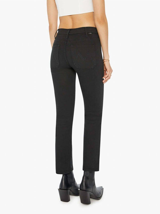 Mother - Patch Pocket Insider Ankle Jean