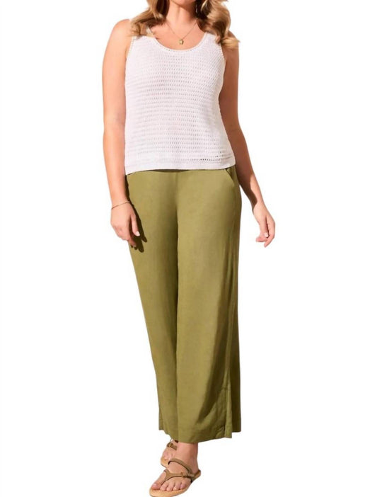 Tribal - Crochet Scoop Neck Tank Top