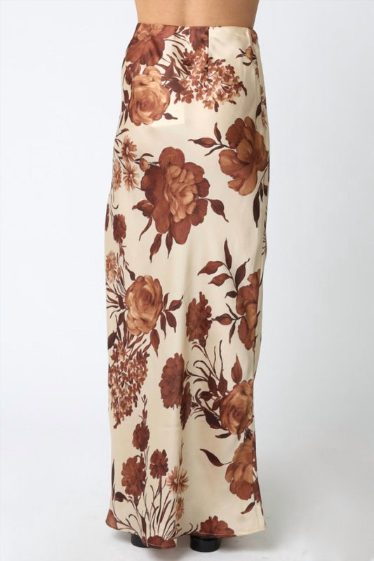 Olivaceous - Song Slip Maxi Skirt