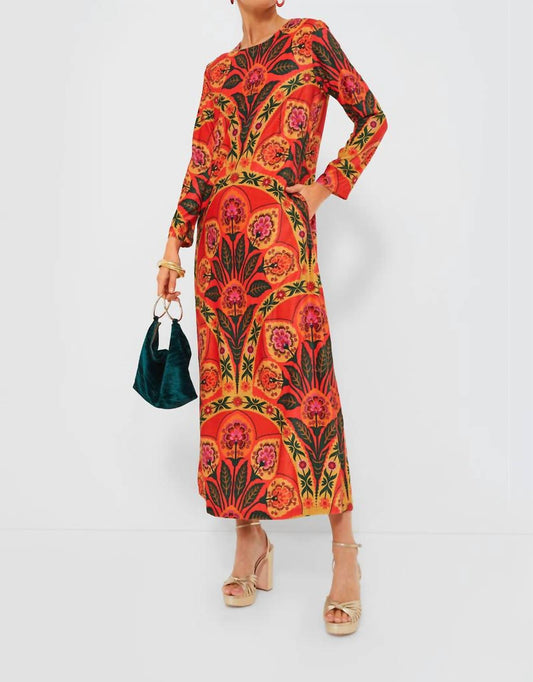 Oliphant - Positano Mock Neck Maxi Dress