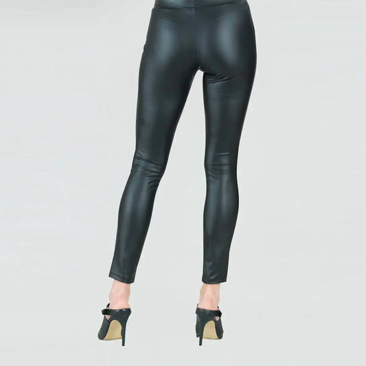 Clara Sunwoo - Liquid Leather Sheen Signature Leggings