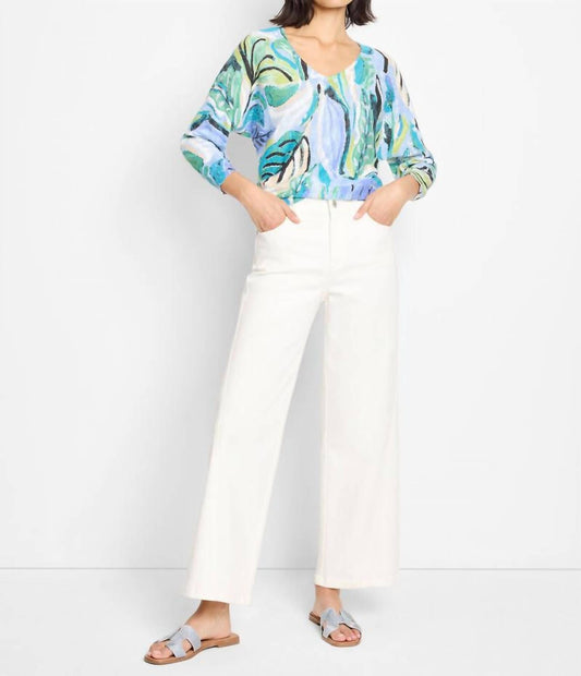 Nic + Zoe - Island Beat Cotton Slub Sweater