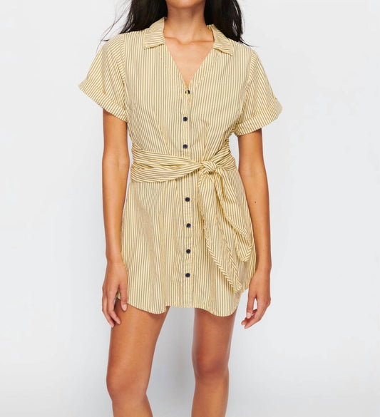 Nation Ltd - Nida Wrapped Button Up Dress