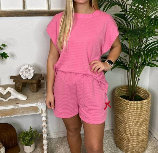 Umgee - Swiss Dot Short Set