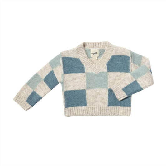 Vignette - Girls Jackie Checker Sweater