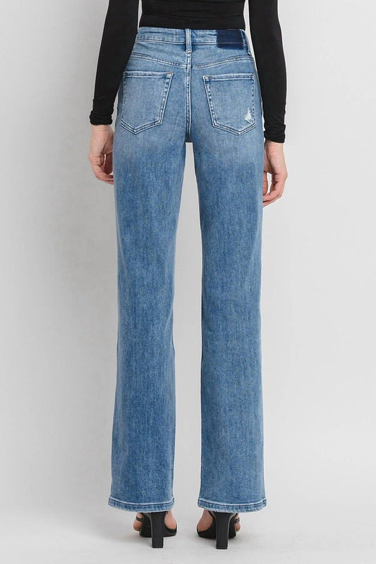 Risen - 90's Vintage Flare High Rise Jeans