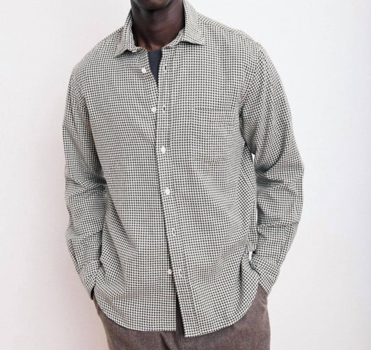 Hartford - Paul Brushed Checked Flannel Shirt