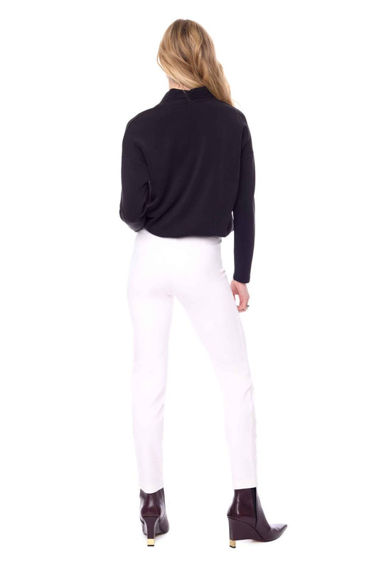 Ponte Slim Pintuck Ankle Pant