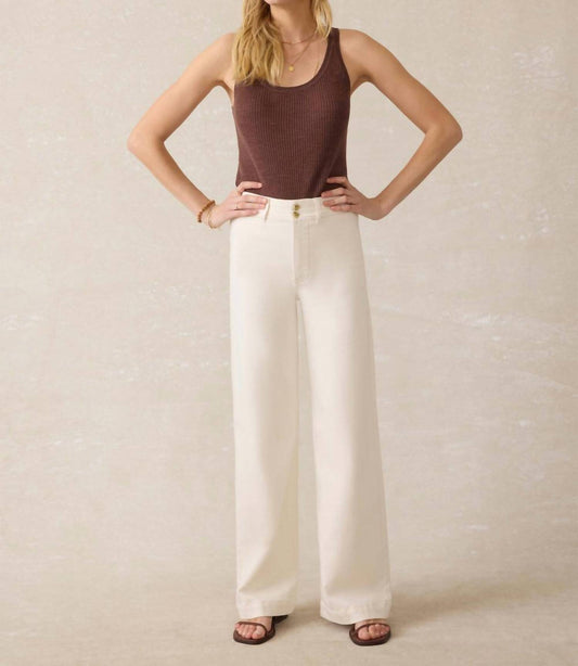 Faherty - Stretch Terry Harbor Pant