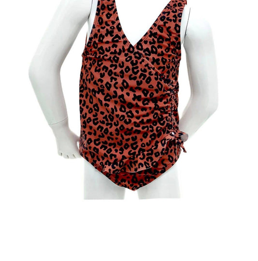 Marina West Swim - Girl's Wrap Lined Swimsuit One Piece