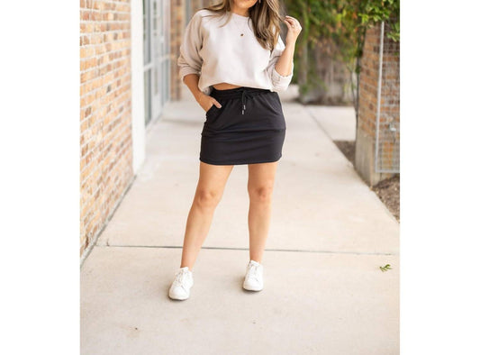 Julia Rose - Janet Fleece Jogger Skirt