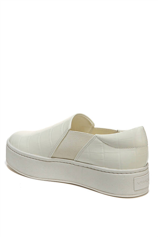 Vince - Women's Warren Croc Stamped Sneaker