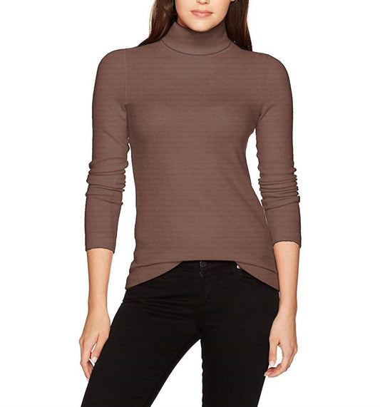 Brushed Turtleneck Sweater