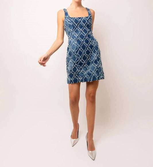 Amylynn - Angelica Denim Shift Dress