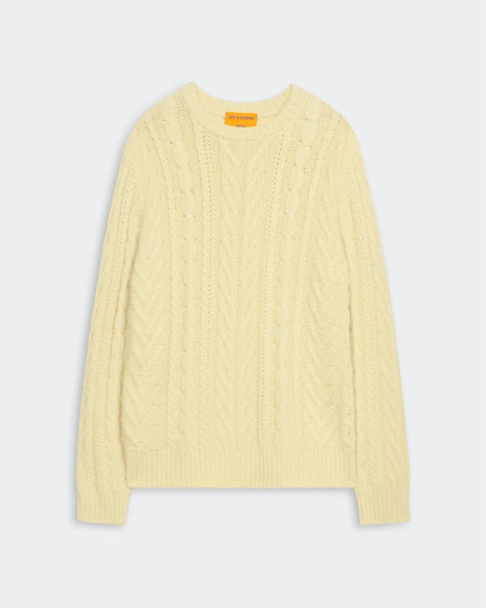 Guest In Residence - Fisherman Crew Knit Sweater