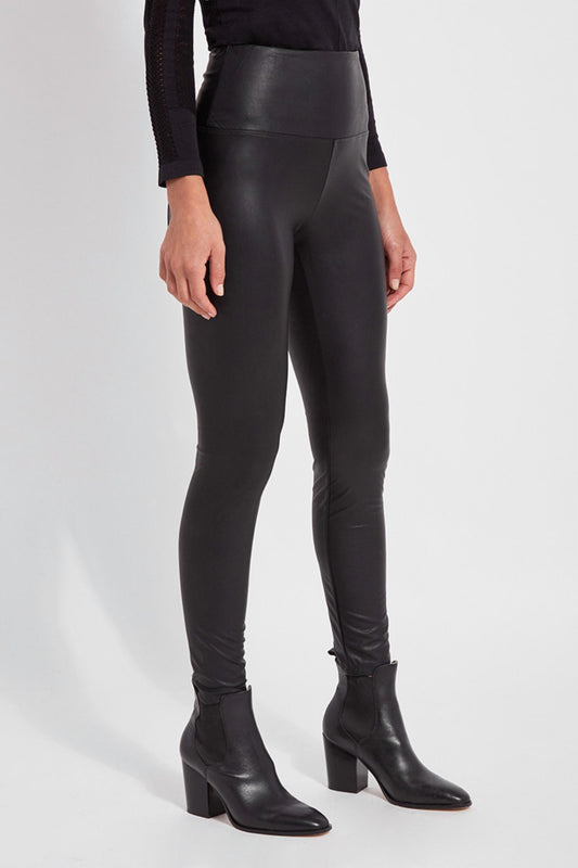 Lysse - Textured Leather Legging