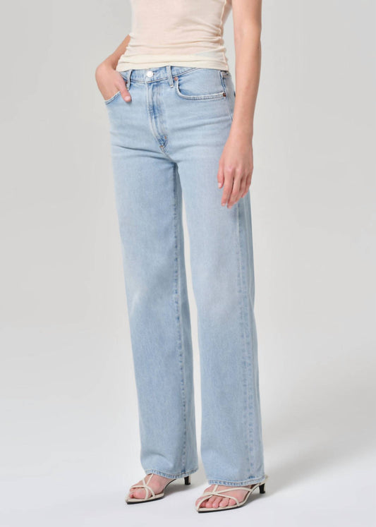 Agolde - Harper Mid Rise Relaxed Straight Jean
