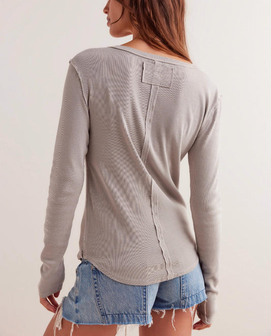 Free People - Jamie Henley Long Sleeve Top