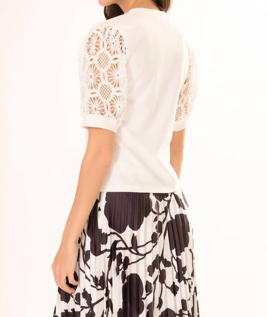 Area Stars - LACE KNIT TOP