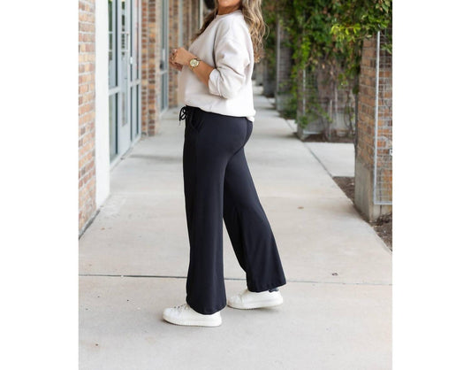 Julia Rose - Casual Loose Fit Luxe Wide Leg Pants