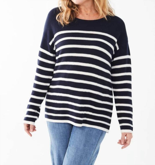 Fdj - Long Sleeve Striped Sweater