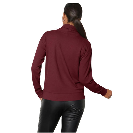 Bobi - Shawl Collar Sweatshirt