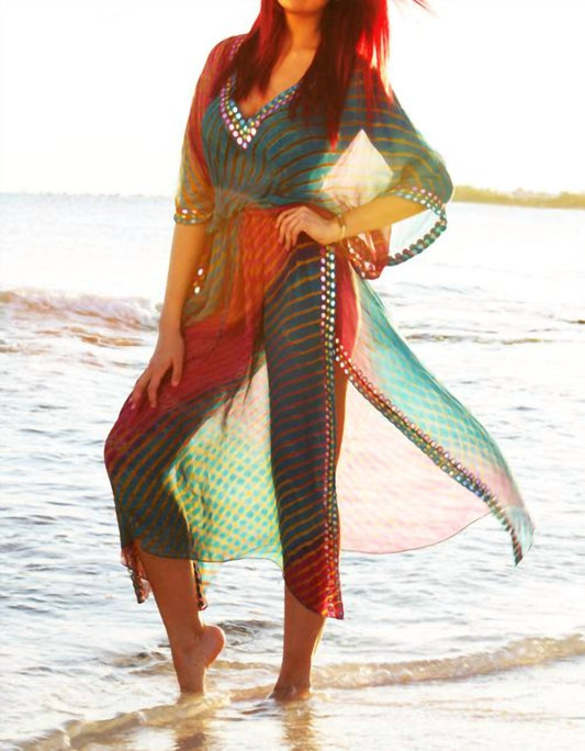 Malibutique - Indian Queen Kaftan Cover Up