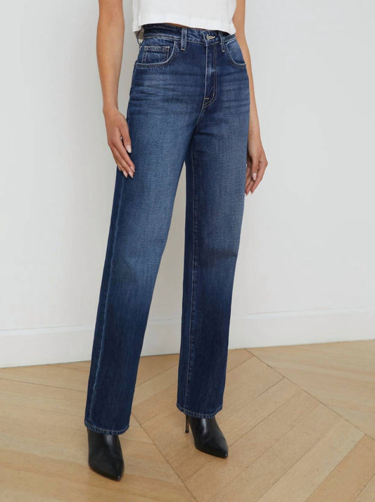L'Agence - Jones Ultra High Rise Stovepipe Jean