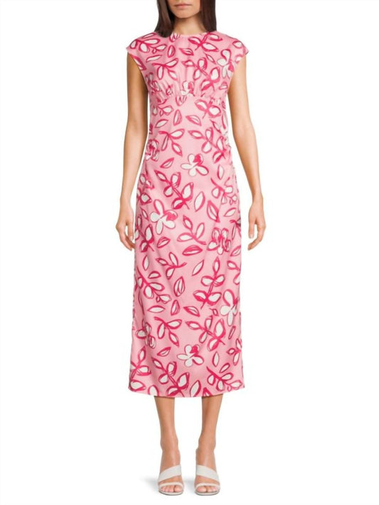Area Stars - Floral Sleeveless Midi Dress