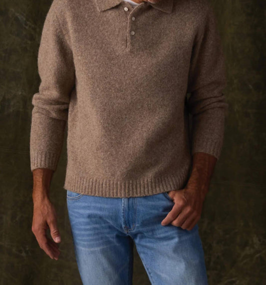 The Normal Brand - Homebound Polo Sweater