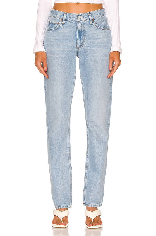 Agolde - Lyle Low Rise Slim Jean