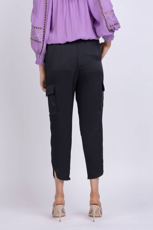 Ramy Brook - Satin Pocket Allyn Pant
