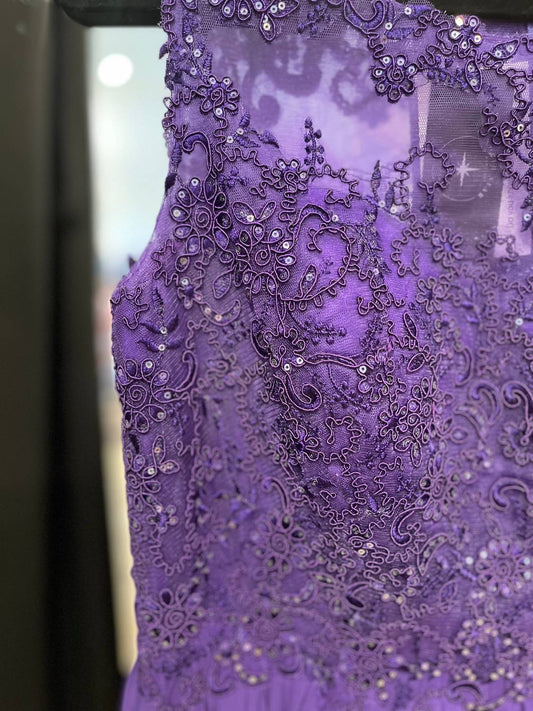 Eureka - Lauren Lace Chiffon Prom Dress