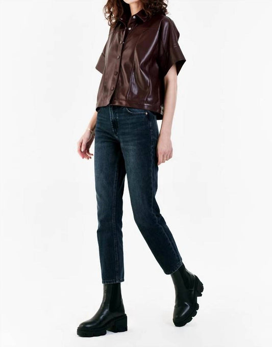 Dear John Denim - Bess Vegan Leather Top