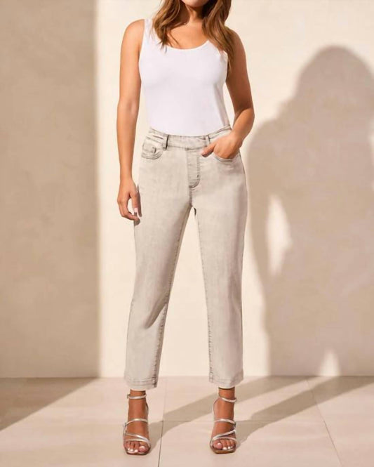 Tribal - Audrey Pull-on Crop Jean 26"