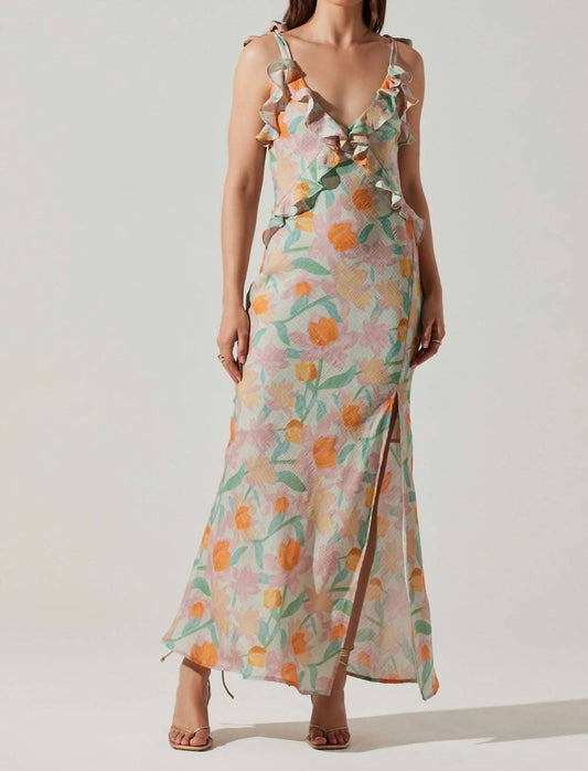 Astr - Sorbae Floral Maxi Dress